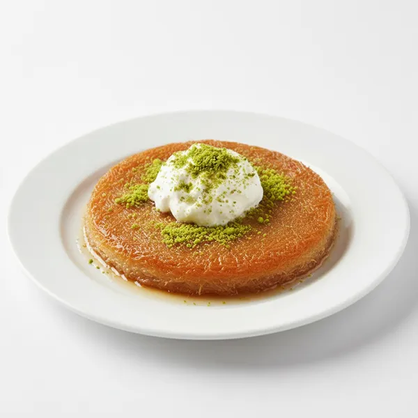 Kaymaklı Fıstıklı Künefe